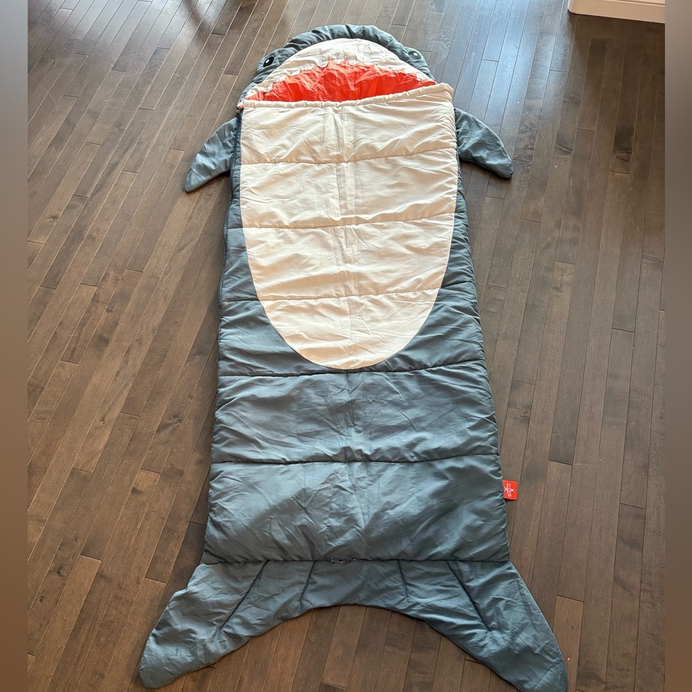 Shark Sleeping Bag with Carrying case
